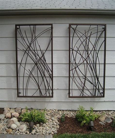 metal art for the front of a house|Outdoor Metal Art for Front of House .